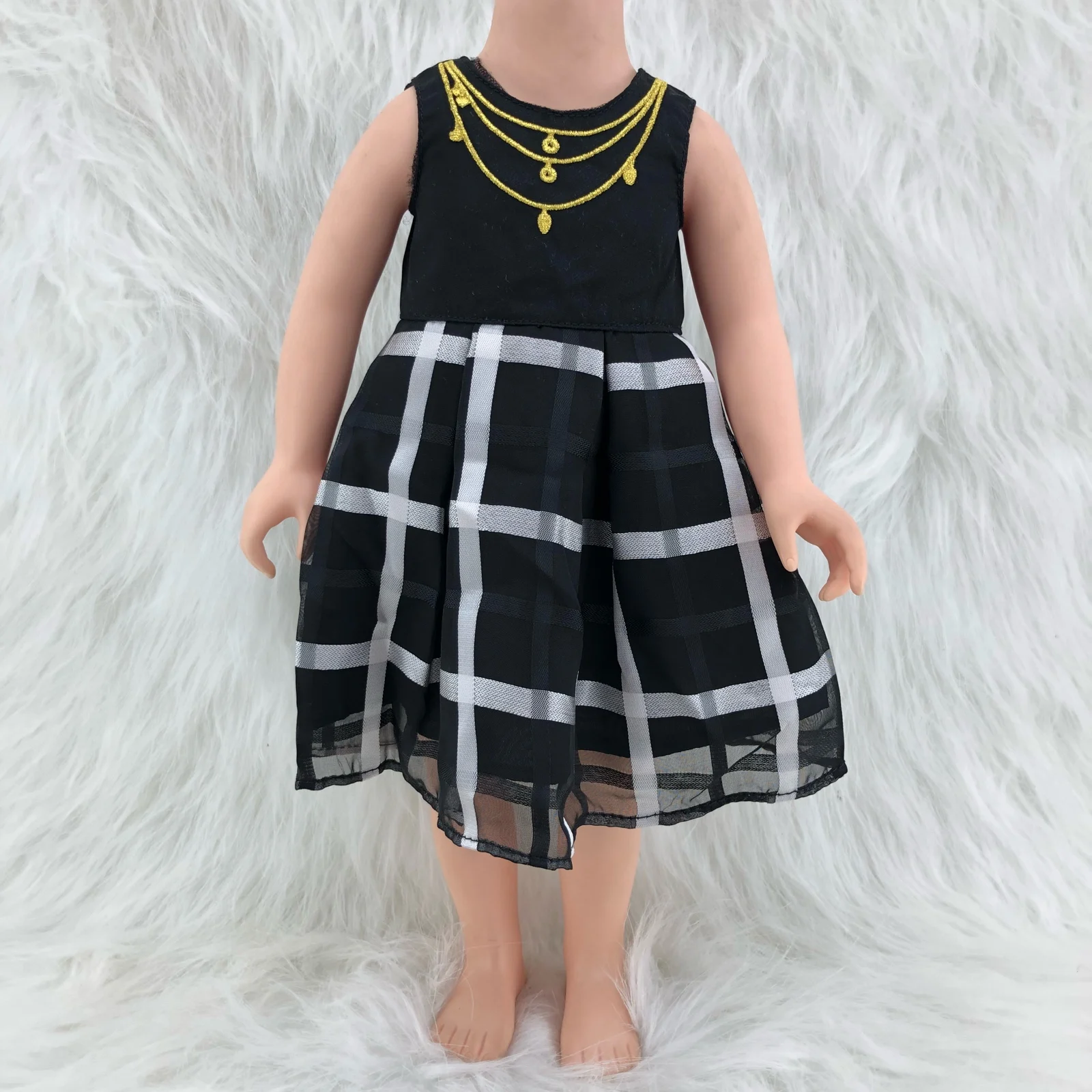 

the clothes for 18-inch Doll gotz kidz Travel Girl original dress dress replacement for American girl og girl gift no doll