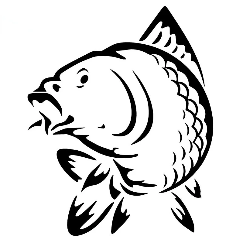 

Marine Animal Fish Funny Car Sticker Fashion Cover Scratches Waterproof Anti-UV Car Styling Creative Decoration Accessories