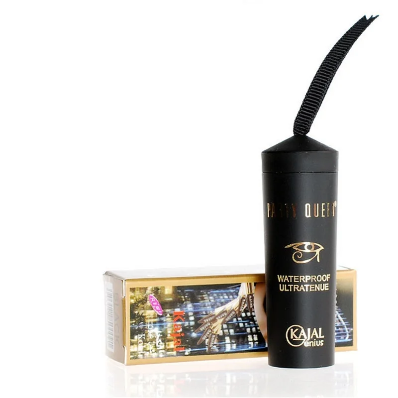 Подводка для глаз улучшающая эффект чёрная подводка твердая Толстая гелевая