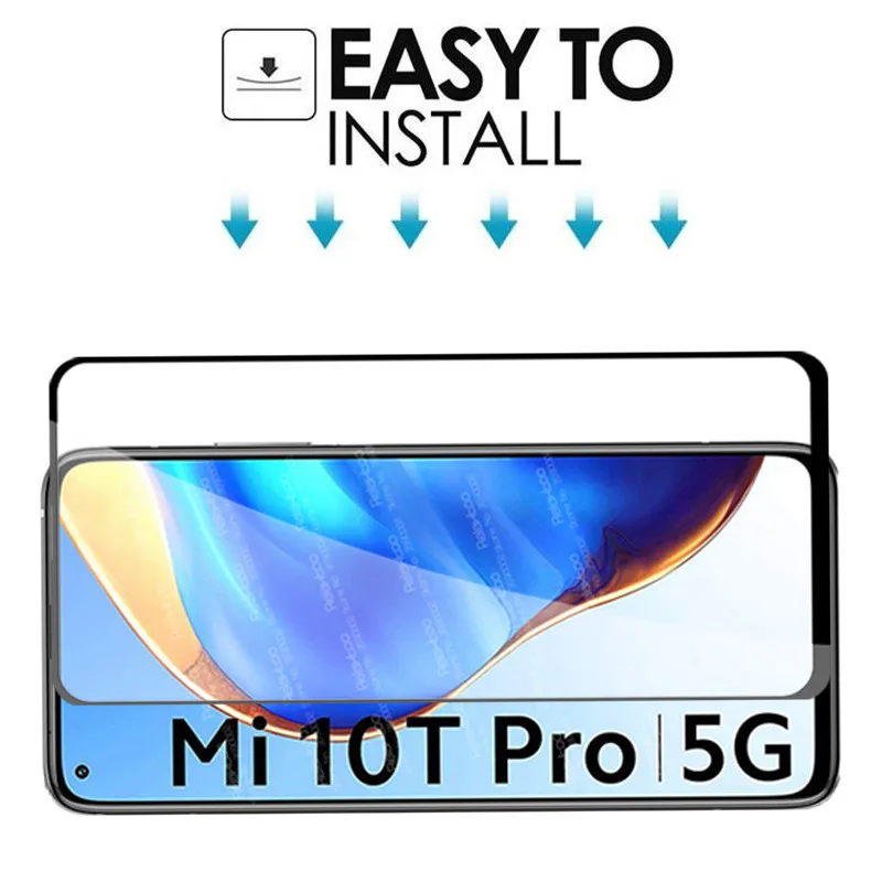 Закаленное стекло 10D для Xiaomi 10 T Pro защитная пленка экрана Xiomi Mi Lite Mi10T Light 10tpro 10tlite 2