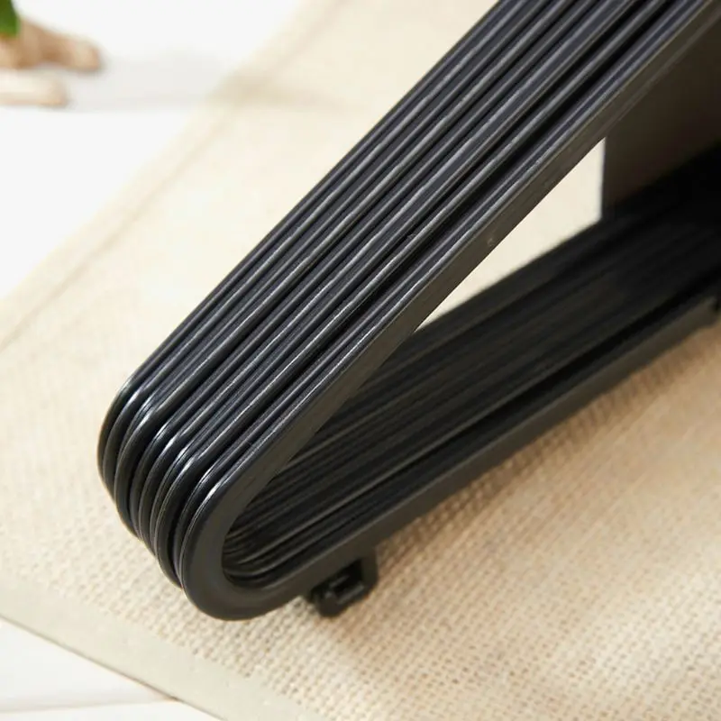 2020 Новые 20 шт вешалки для одежды пластиковые взрослых противоскользящие