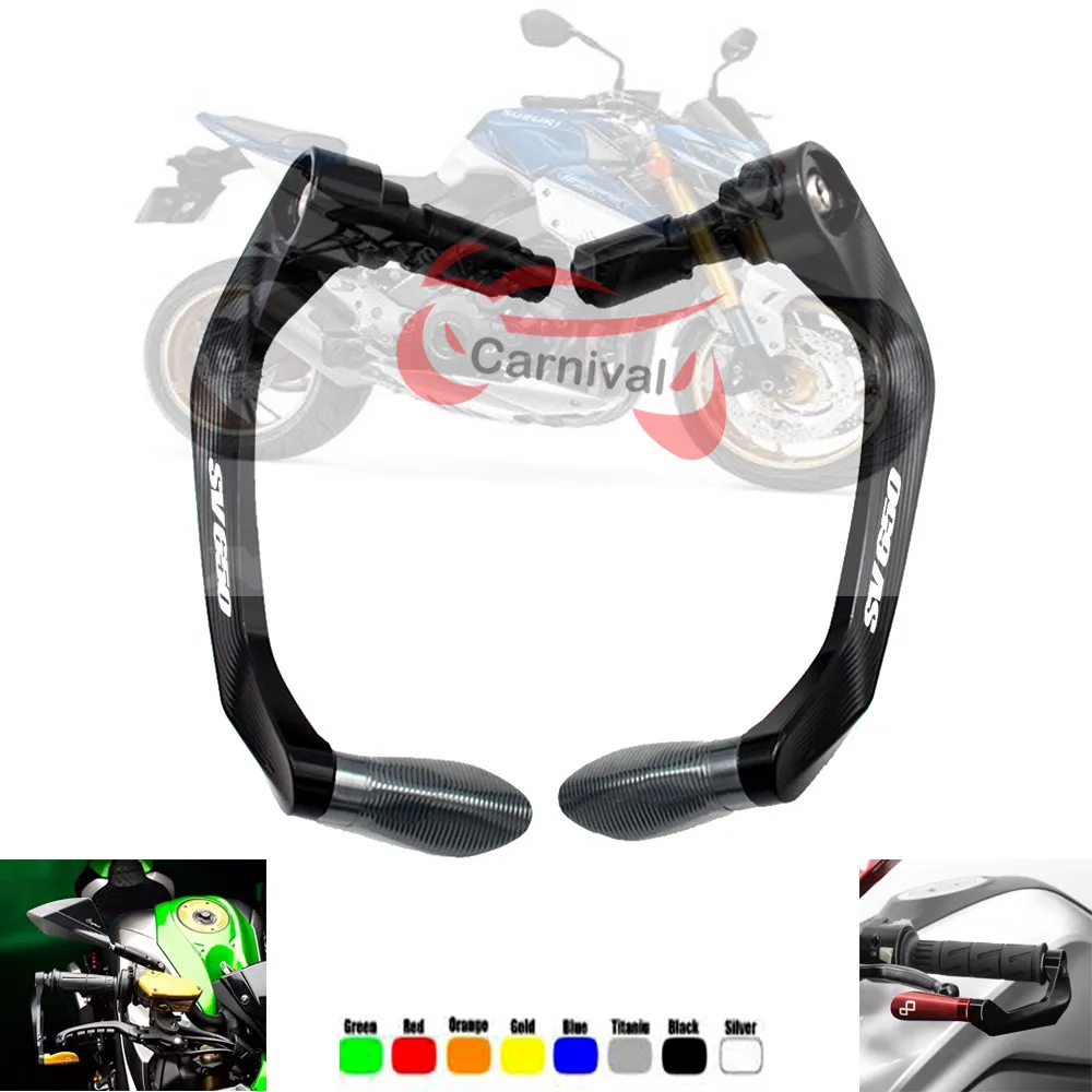 

ForSUZUKI SV650 SV650S SV 650 Motorcycle 7/8" 22mm Universal Handlebar Grips Guard Brake Clutch Levers Guard Protector