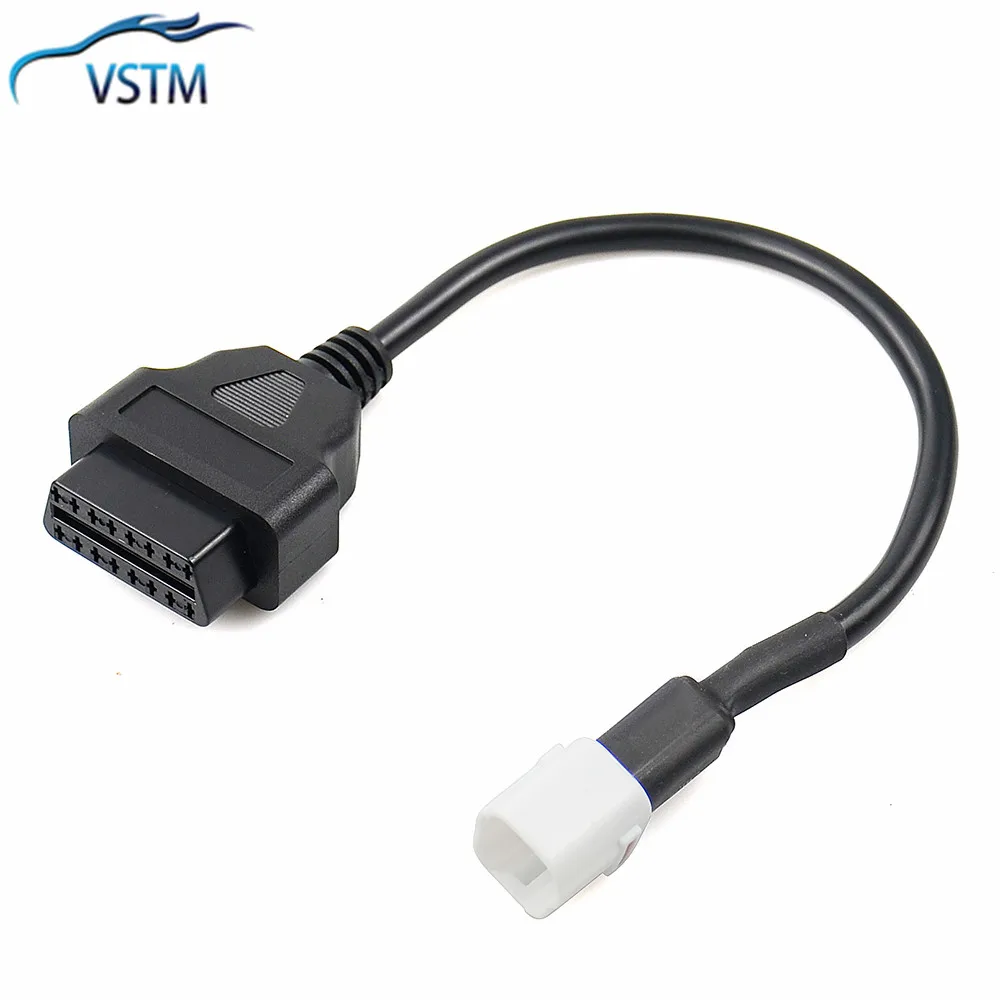 Новинка 2021 разъем OBD2 для мотоцикла YA * MA HA 4 контактный адаптер OBD Удлинительный