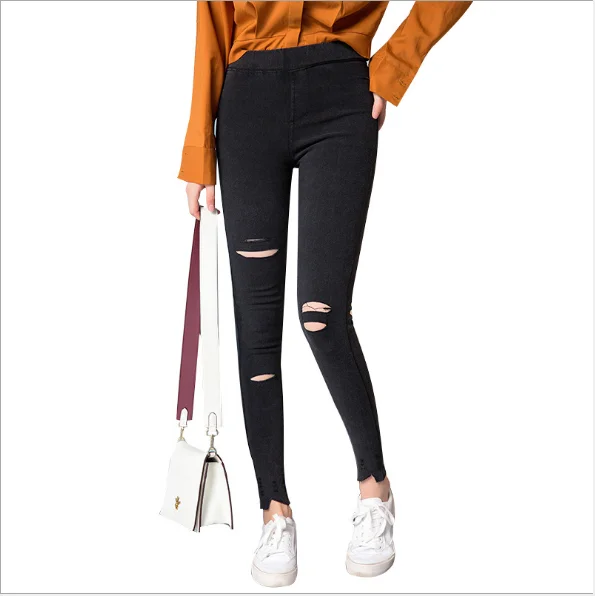 Корейские женские летние брюки до щиколотки больших размеров элегантные