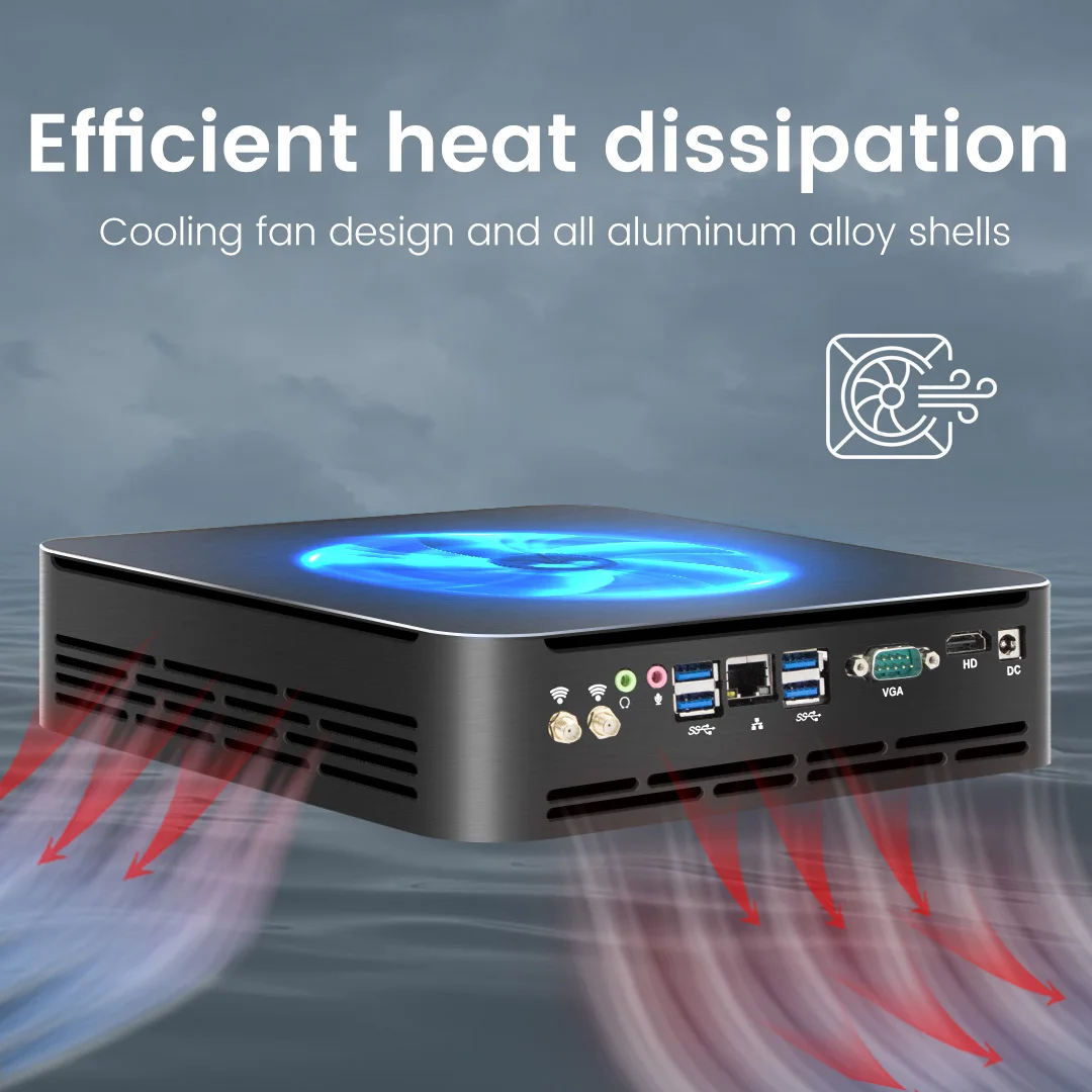 Игровой мини-ПК MSECORE Intel core i9 9880H DDR4 Windows 10 Linux неттоп HTPC HDMI Wi-Fi bluetooth |