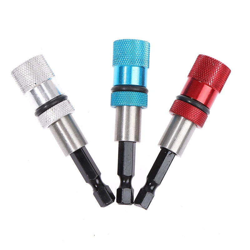 

1 шт., шестигранный хвостовик из хромованадиевой стали, магнитный держатель для винтов для гипсокартона, инструмент для сверления, хвостови...