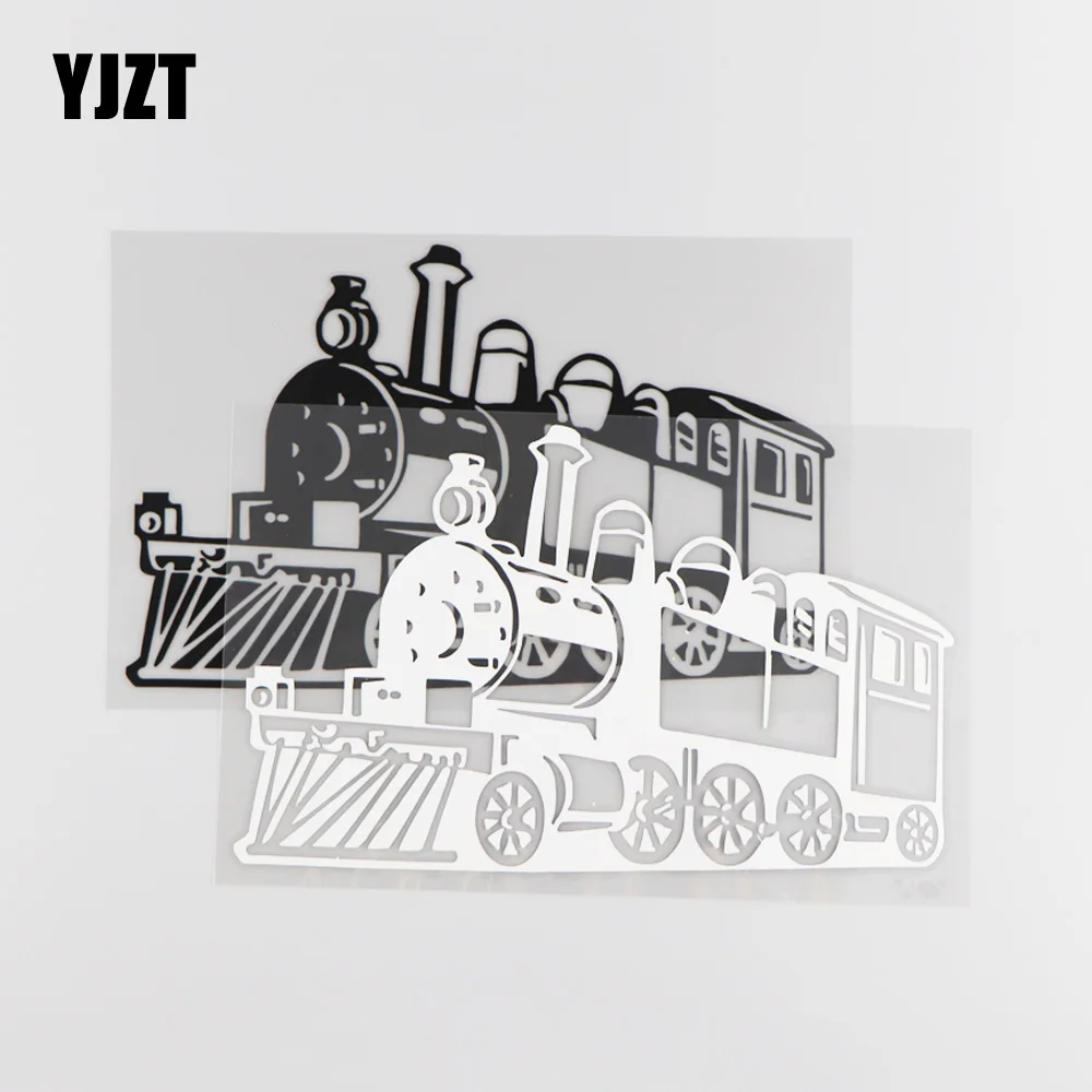 

YJZT 19 см * 11,9 см поезд шаблон автомобиля стикер украшения Виниловая наклейка 1A-0061
