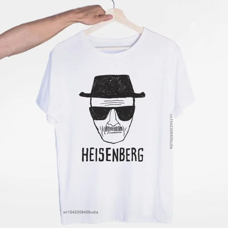 Heisenberg Breaking Bad T-Shirt S Summer Fashion Unisex Men And Women Tshirt Cotton Top T-Shirts For Men Group Tees New Normal