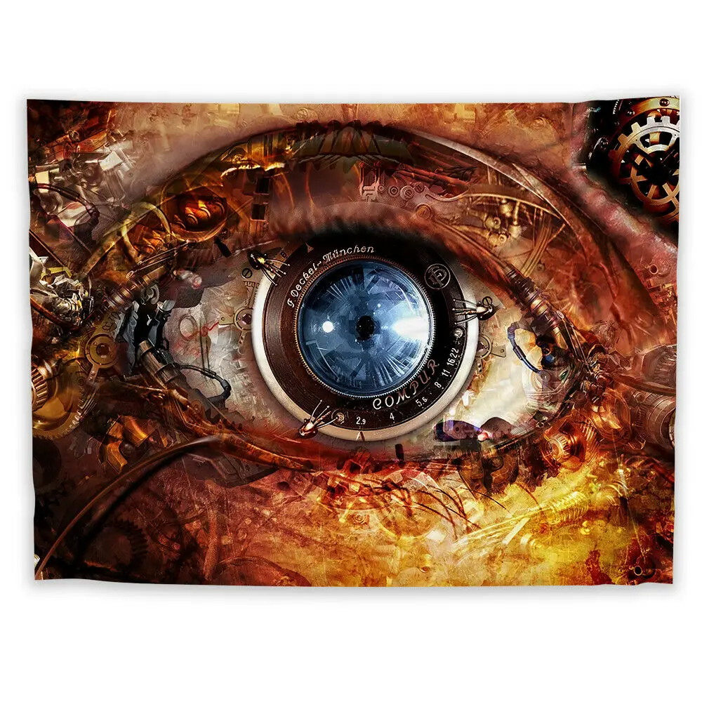 Гобелен в стиле Фэнтези глаз искусство настенный подвесной диван стол покрывало
