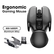 Wireless Gaming Mouse Optical 1600DPI Ergonomic USB Computer Mause Gamer Mice Mute Mouses Silent for Home Desktop Laptop PC