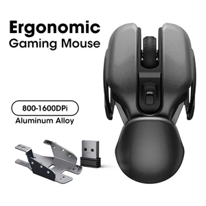 wireless gaming mouse optical 1600dpi ergonomic usb computer mause gamer mice mute mouses silent for home desktop laptop pc free global shipping