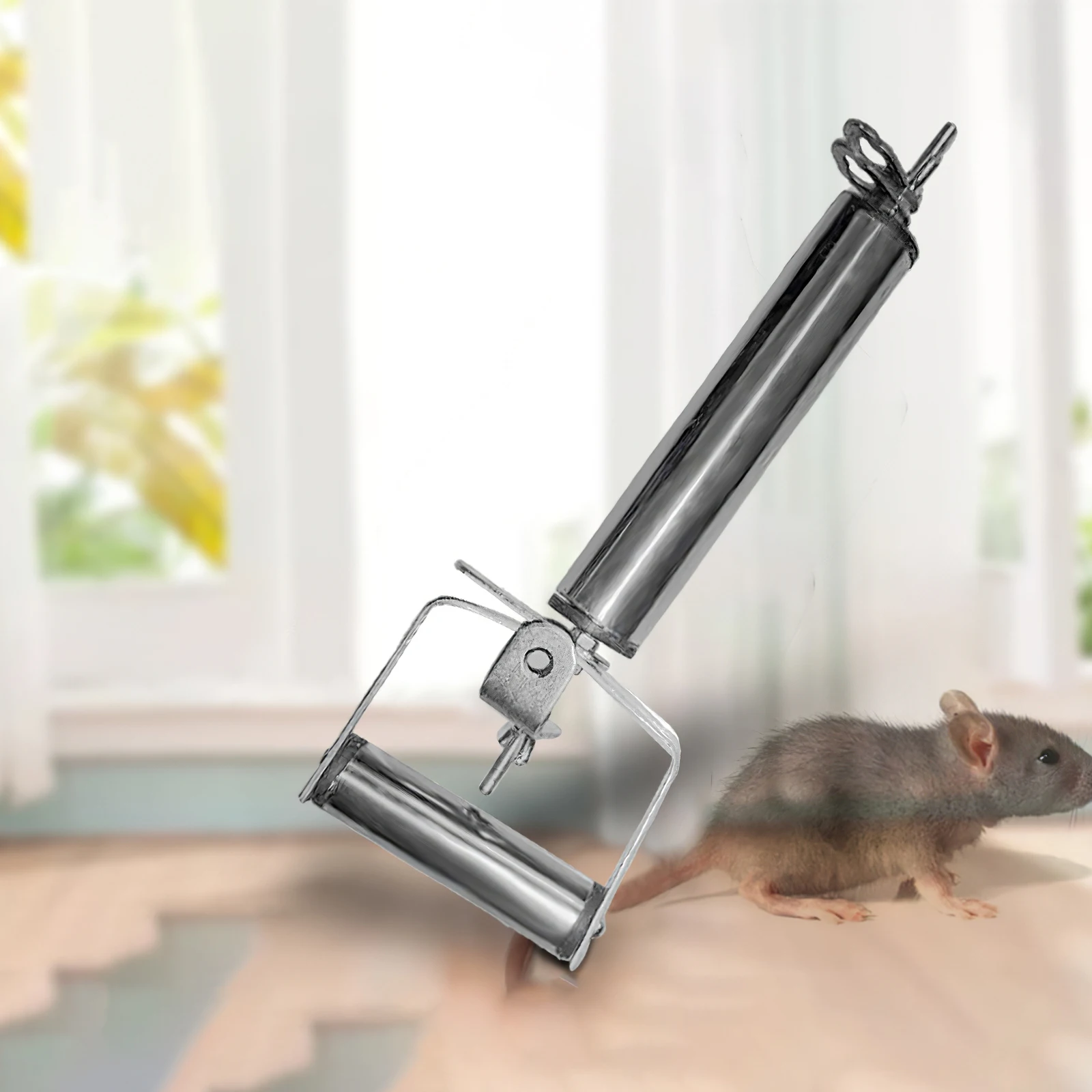 Non-toxic Bucket Mouse Roller Trap Rat Catcher Continuous Pest Mice Control Rodent for Home Indoor Outdoor Use | Дом и сад