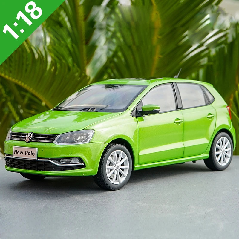 Оригинальная коробка 1:18 Высокая тщательность VW 2012 2013 2016 модель автомобиля из