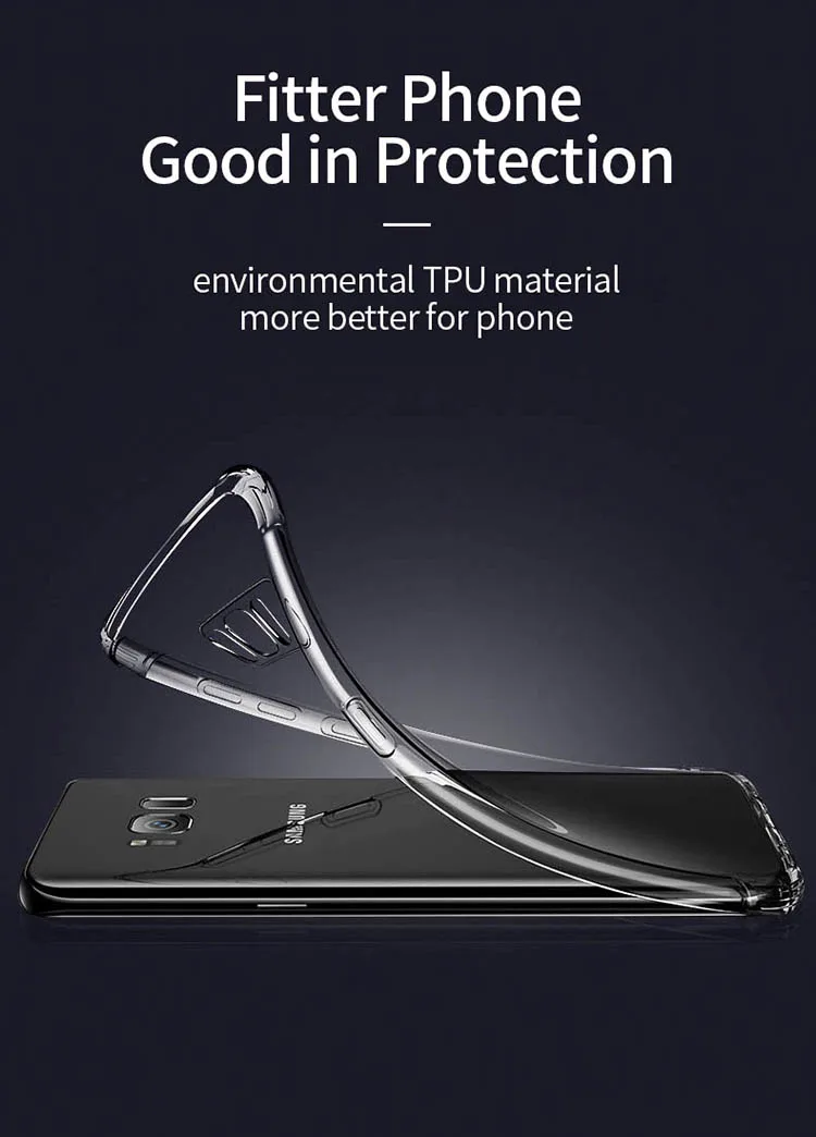 YBD чехлов из термопластичного полиуретана(TPU чехол для samsung A10 A20 A30 A40 A50 A70 A80 A90 противоударный чехол A7 A9() A8 плюс A10E A20E A2 CORE чехол