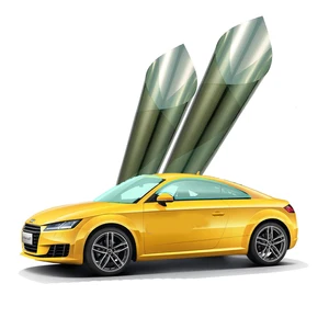 3 м X 0,5 м VLT 18% темно-зеленые Автомобильные Боковые Оттенки для окон противовзрывная пленка блок УФ 99.3% 1 шт.