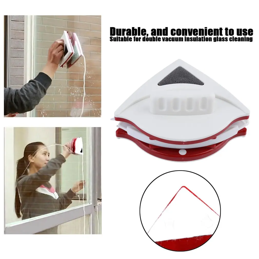 Удобство Регулируемый двусторонний очиститель стекла магнитное окно подходит