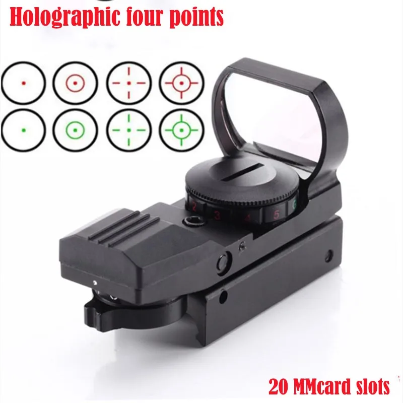 Totrait Red Dot Scope 11 мм/20 мм ласточкин хвост прицел рефлекторная Оптика для охотничьей