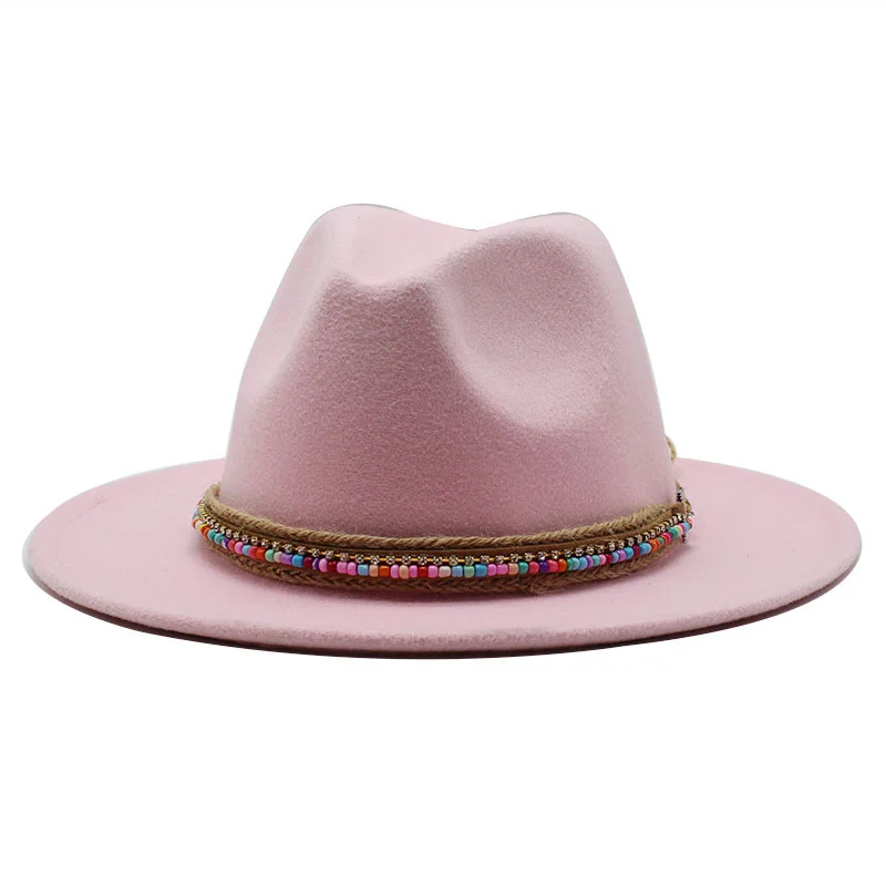 Женская фетровая шляпа с широкими полями Осень-зима 2020 | Аксессуары для одежды