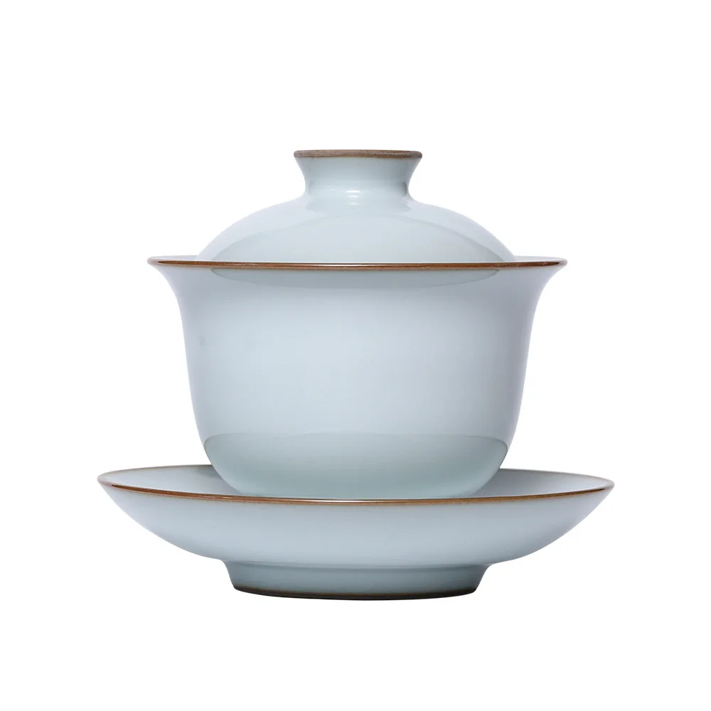 

150ml Official kil Chinese Retro Handmade Random Texture Color Glaze High Temperature Firing Ceramic Teacup Porcelain teacup