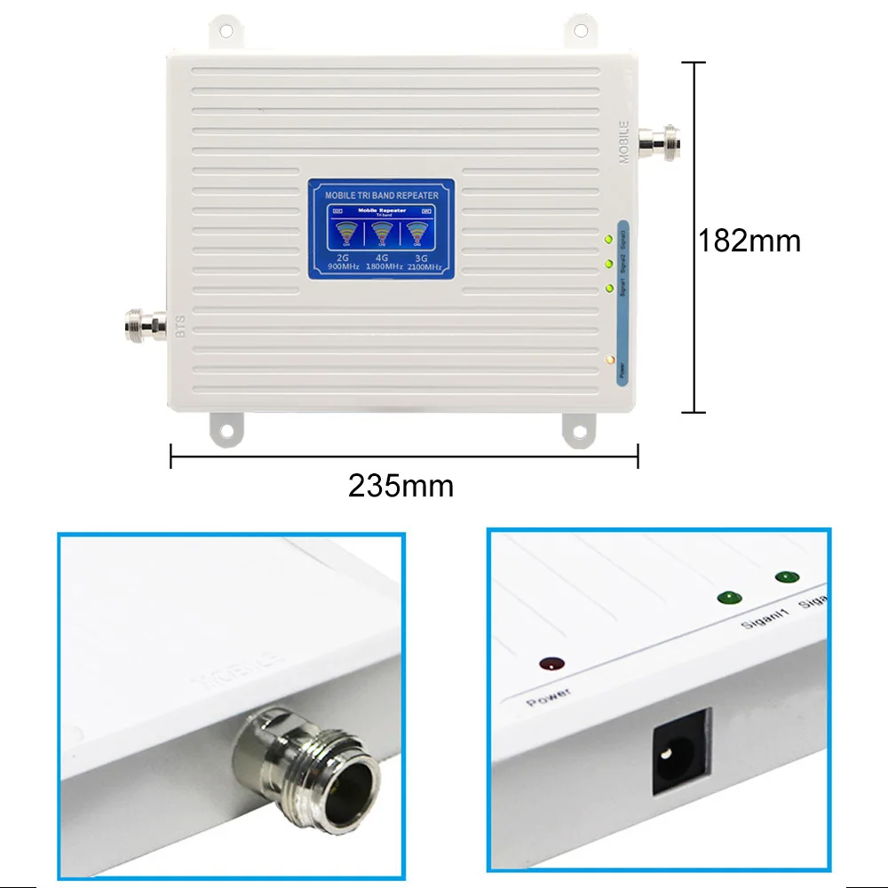 Kup 2G 3G 4G Wzmacniacz Trójzakresowy GSM Wzmacniacz Sygnału Komórkowego 70dB GSM 900 LTE 1800 WCDMA 2100mhz Mobilny Wzmacniacz Sygnału Anteny Zestaw Ceny 2G 3G 4G Wzmacniacz Trójzakresowy GSM Wzmacniacz Sygnału Komórkowego 70dB GSM 900 LTE 1800 WCDMA 2100mhz Mobilny Wzmacniacz Sygnału Anteny Zestaw