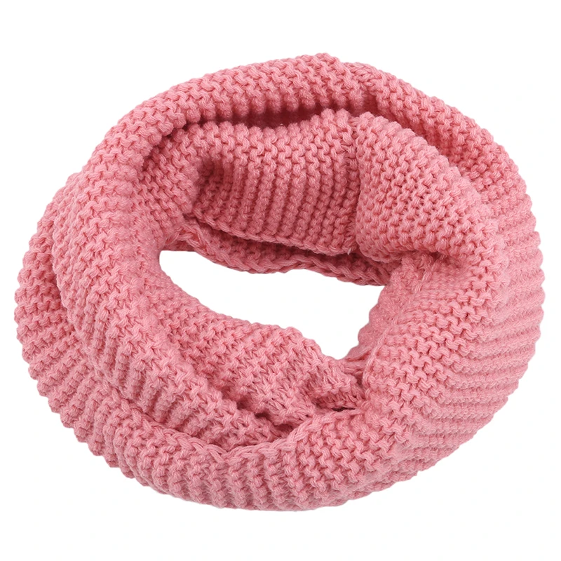 Winter Warm Knit Neck Warmer Circle Wrap Cowl Loop Snood Shawl Outdoor Scarf For Ladies Women |