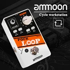 Педаль для гитарного эффекта ammoon POCK LOOP Looper, 11 лапок, макс. 12 мин, поддержка и 2 скоростей воспроизведения, Реверсивный истинный байпас