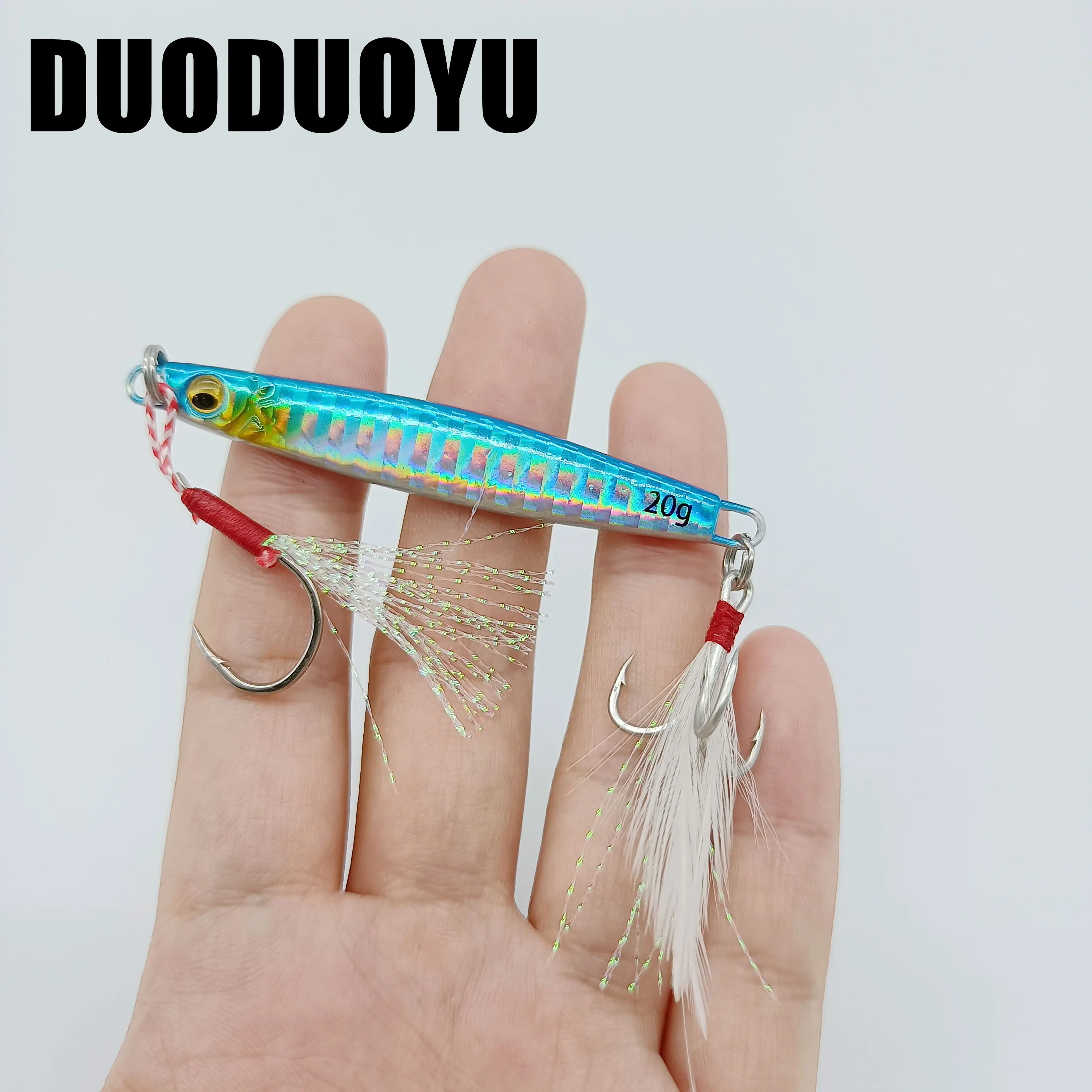 

DUODUOYU, 4 шт., металлическая блесна, фотоблесна, 6 г/14 г/20 г/25 г
