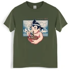 Новое поступление, Мужская футболка, Мужская футболка с коротким рукавом, футболка Astroboy с принтом рамен, Мужская черная футболка большого размера, Прямая поставка