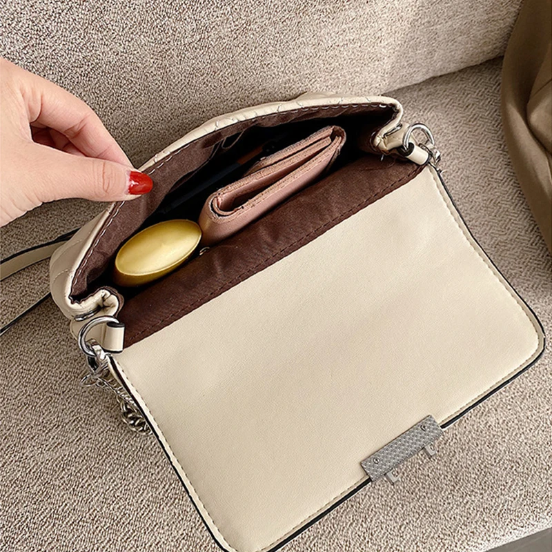 Женские сумки через плечо из искусственной кожи с вышивкой и нитью модные