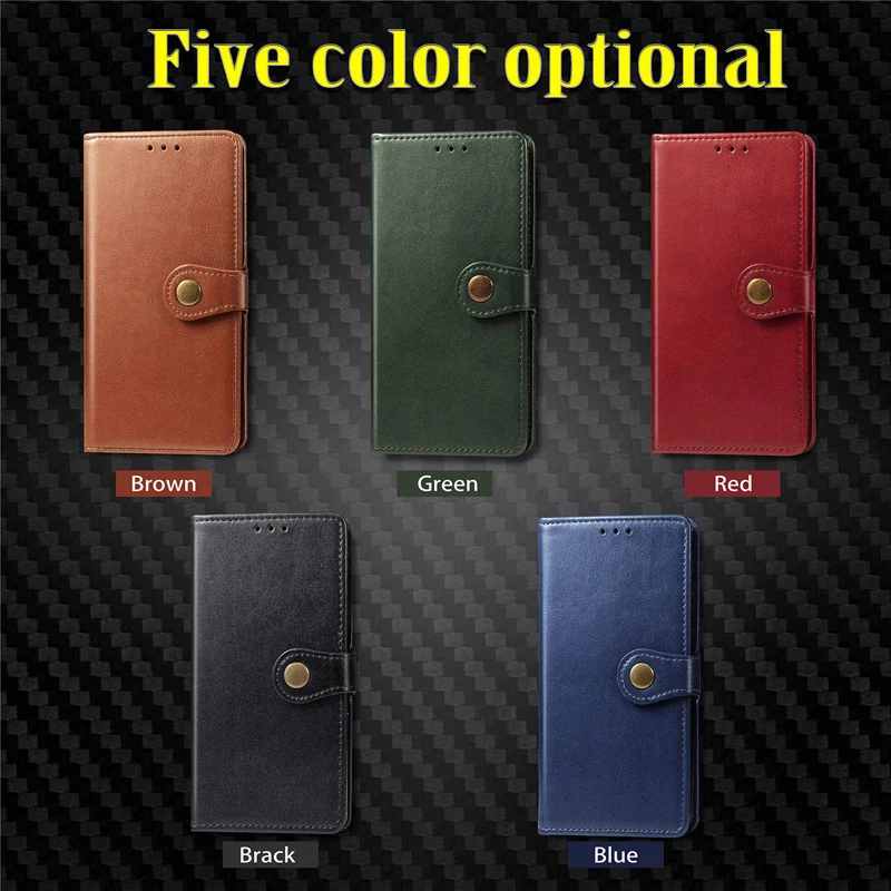 

Luxury Leather Flip Wallet Case For LG K40 K50 K40S K50S W10 W30 K20 K30 2019 Stylo 5 Flip Wallet Stand Book Phone Case