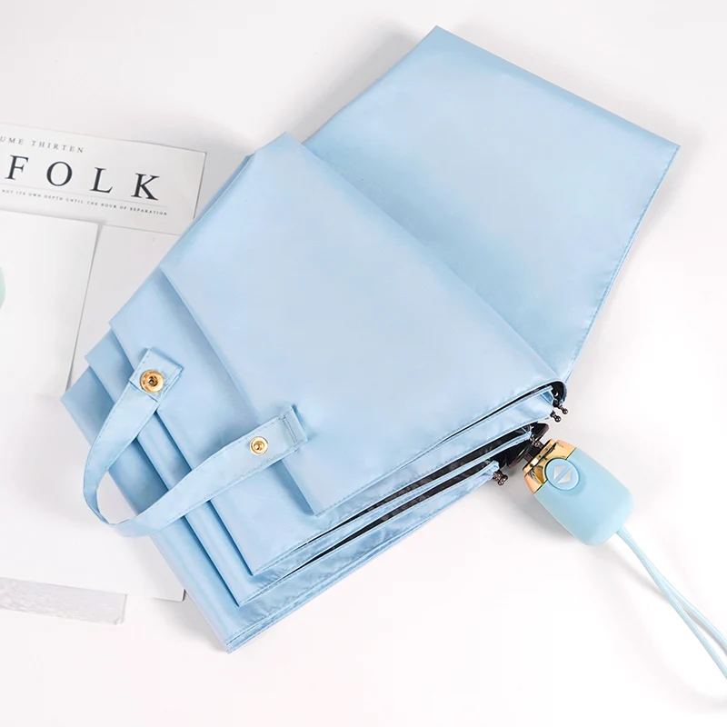 

Sun Protection Windproof Portable Umbrella Travel Outdoor Automatic Parasol Umbrella Rain Women Sombrilla Golf Umbrella BW50YS