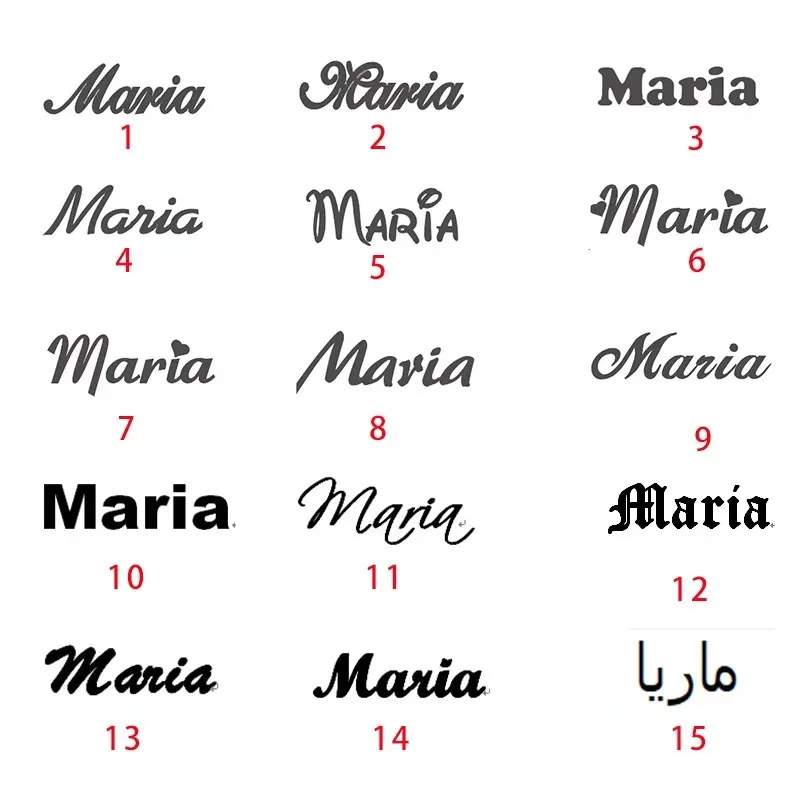 

Stainless Steel Name Plate Necklace Personalized With Heart Custom 2 English Name Pendant Necklaces Jewellery Best Gift Women