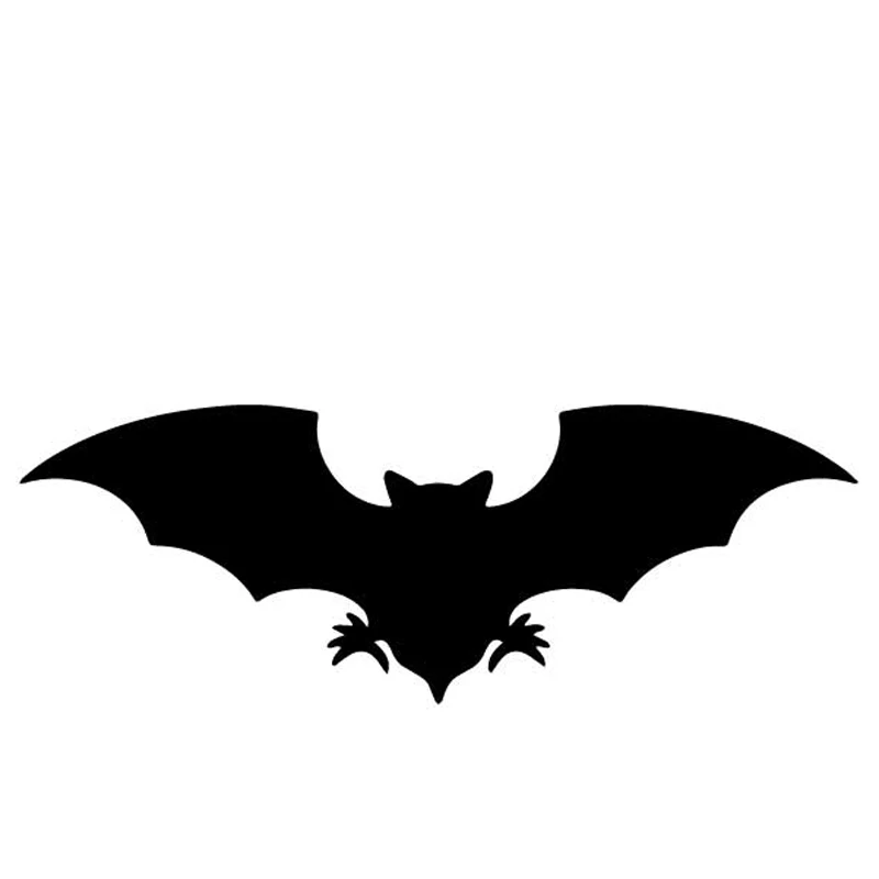 

Bat Pattern Decals Fashion Body Decoration Personalized PVC Waterproof Sunscreen Car Stickers Black/white/red/laser/silver