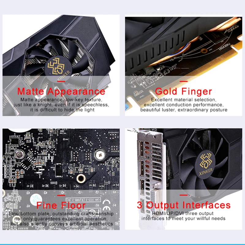 Для Radeon RX 580 видео игровая графика карта GPU 4G GDDR5 256bit PCI Express 3,0 Настольный 2048SP видеокарта добавить на HDMI б/у