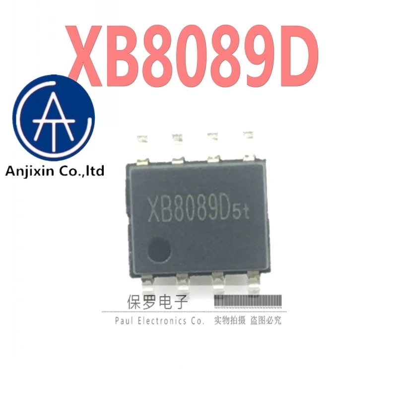 10 шт. 100% оригинальный новый XB8089D литиевый аккумулятор, защита от зарядки IC 3A, сильноточный SOP-8 XB8089, в наличии