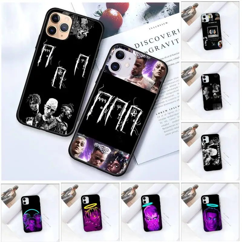 

XXXTENTACION, Juice WRLD & Lil Peep Phone Case For iPhone 12 Mini 11 Pro XS Max X XR 7 8 Plus