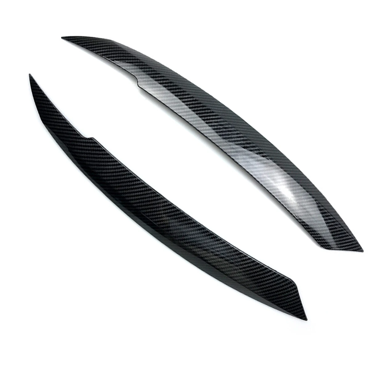 2 шт./лот накладки на фары веки для бровей из АБС пластика Volkswagen VW Jetta MK6 Sagitar NCS 2010 2011