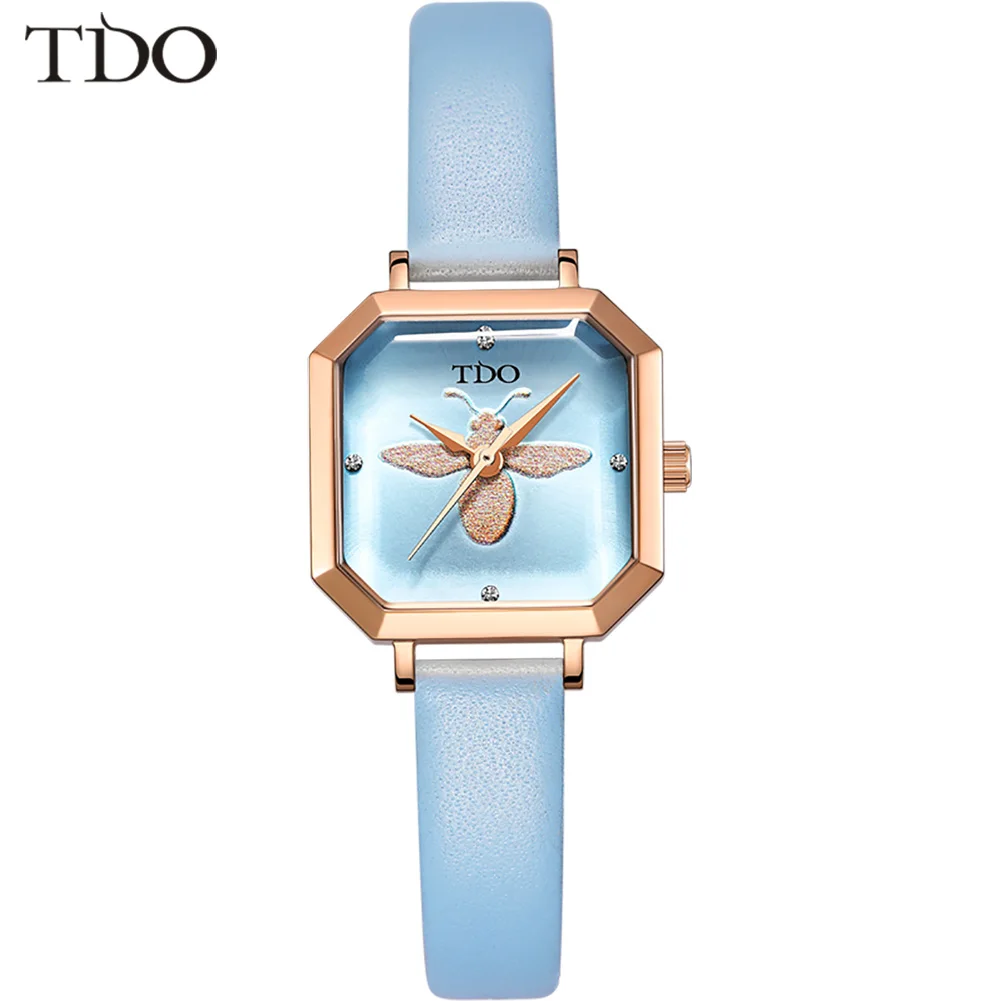 

New Style Fashion Luxury Montres Bracelet Femme Women Leather Watches Swiss Movement Quartz Waterproof Girl Wristwatch Dress