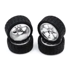 Для Wltoys 144001 A959 A959-B 124019 124018 детали для радиоуправляемых автомобилей 65 мм металлический обод + резиновые шины с высоким захватом