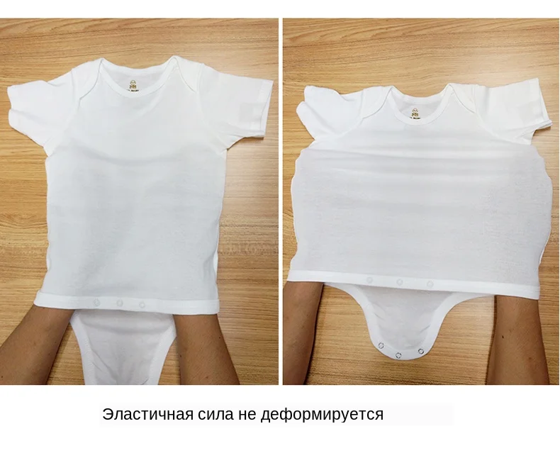 3 шт.; детские комбинезоны с короткими рукавами; детское нижнее белье из хлопка; мягкие дышащие белые гиперэластичные От 0 до 1 года