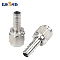 barbed swivel nut set 304 stainless steel swivel nut 14mfl 516barb for ball lock pin lock home brewing manifold fitting