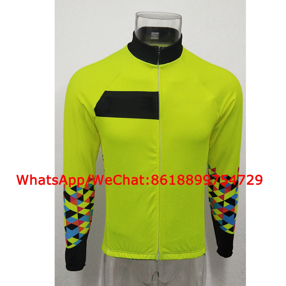 Свитшот зимний велосипедный из Джерси термофлисовая велосипедная куртка с