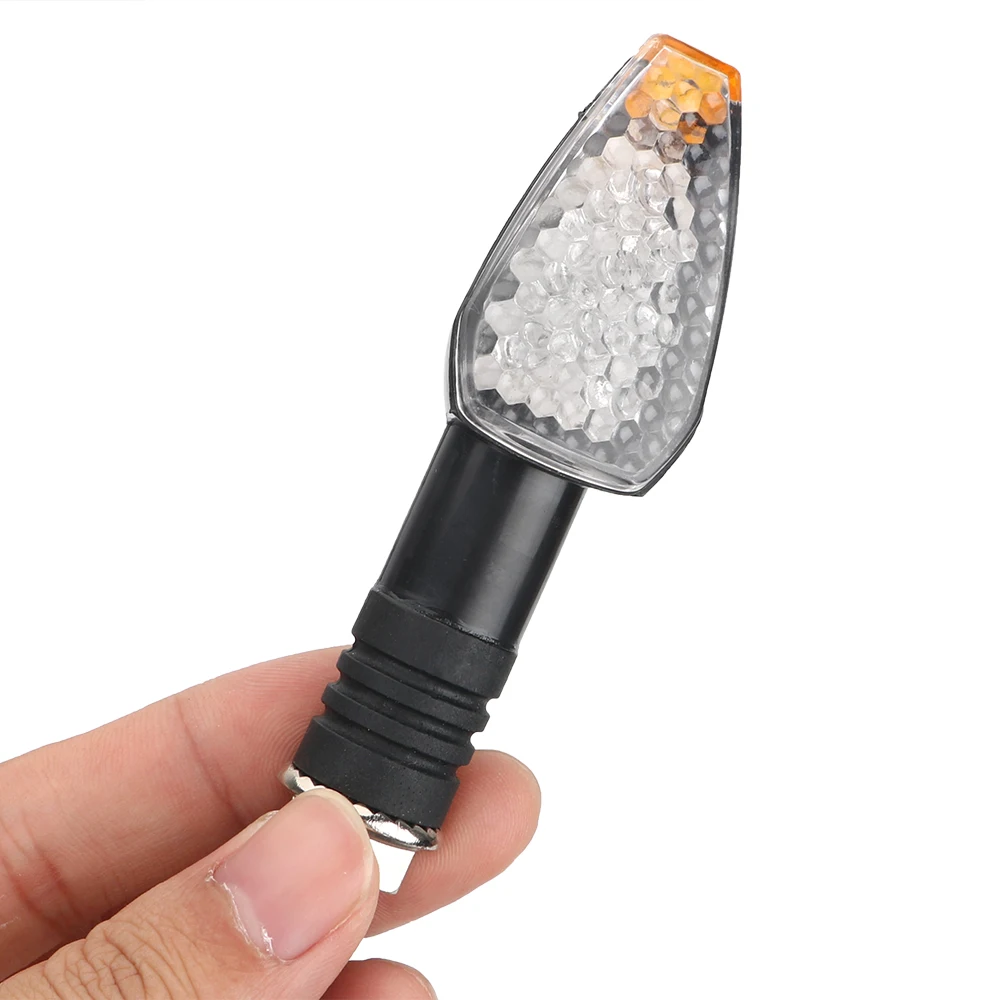 LEEPEE мотоцикл указатели поворота сигнальная лампа 1 пара 10 светодиодный Moto фонарь