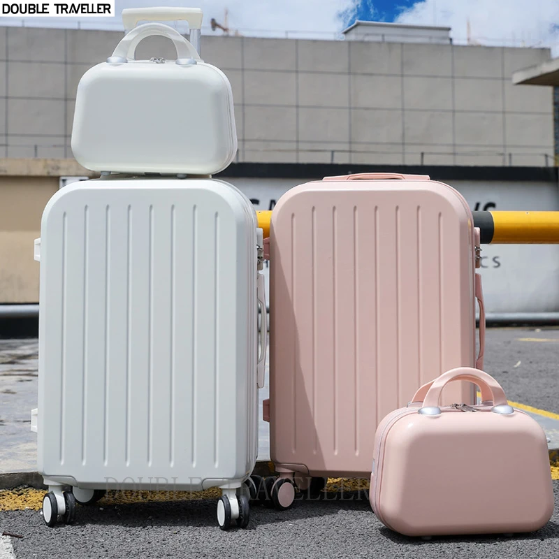 NEW Travel luggage set 20 inch carry on suitcase on wheels,trolley luggage case,rolling luggage,Women cabin cosmetic luggage