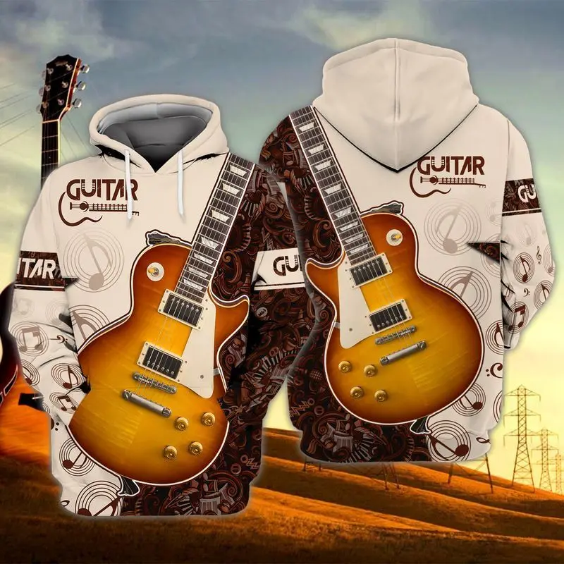 

PLstar Cosmos 3Dprinted Newest Musical Vintage Guitar Art Harajuku Streetwear Unique Unisex Casual Hoodies/Sweatshirt/Zip R-1