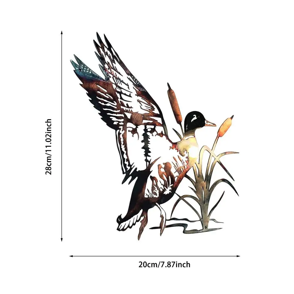 

Metal Wall Decoration Ornaments Indoor And Outdoor Decoration Garden Silhouette Animal Metal Crafts Garden Silhouettes