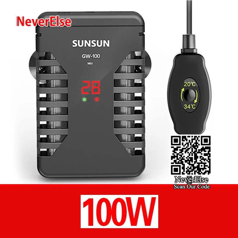 Rectangle Model 100W Аквариумный Аквариум Черепаха нагреватель против перегрева, защитный корпус погружной нагревательный панель управления 20-34 Цельсия - Цвет: Rectangle Model 100W