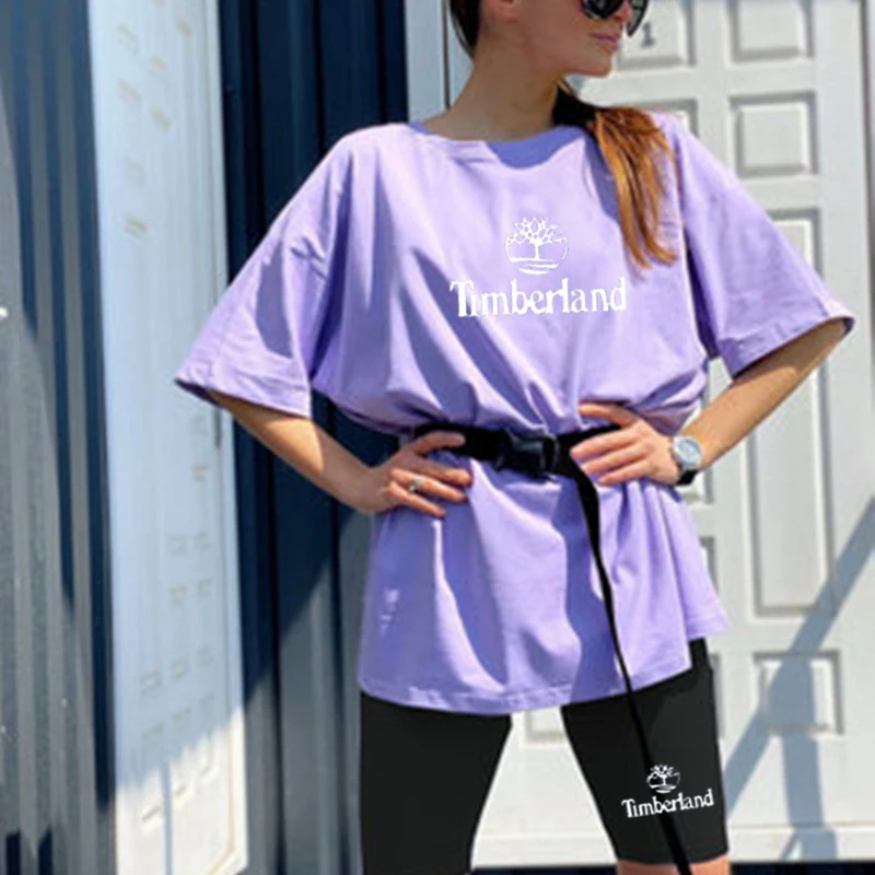 

Woman's Tracksuit Summer Clothes Sportswear 2 Piece Set T Shirt Shorts Brand Track Clothing Woman Casual Sports Shorts Suits Hot