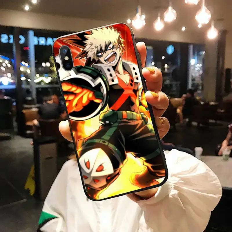 

Anime My Hero Academia high quality mobile Phone Case cover for iPhone 11 12 pro XS MAX 8 7 6 6S Plus X 5S SE 2020 XR