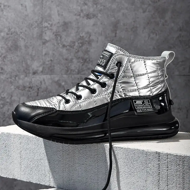 Светильник кожаная спортивная обувь для мужчин осень зима мужские кроссовки на